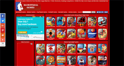 Desktop Screenshot of basketballgames.org